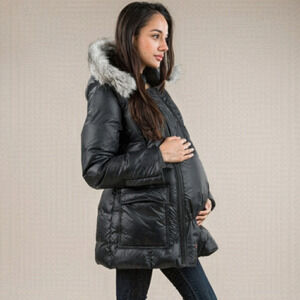 Maternity coat, THE M coat, convertible down coat Size XL